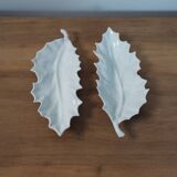2 raviers en porcelaine