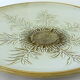 Dish in sandstone enamelled Huguette Bessone in Vallauris
