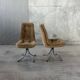 pair of Gastone Rinaldi swivel chairs for RIMA, 1970s