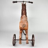 Tricycle en bois français du XIXe siècle