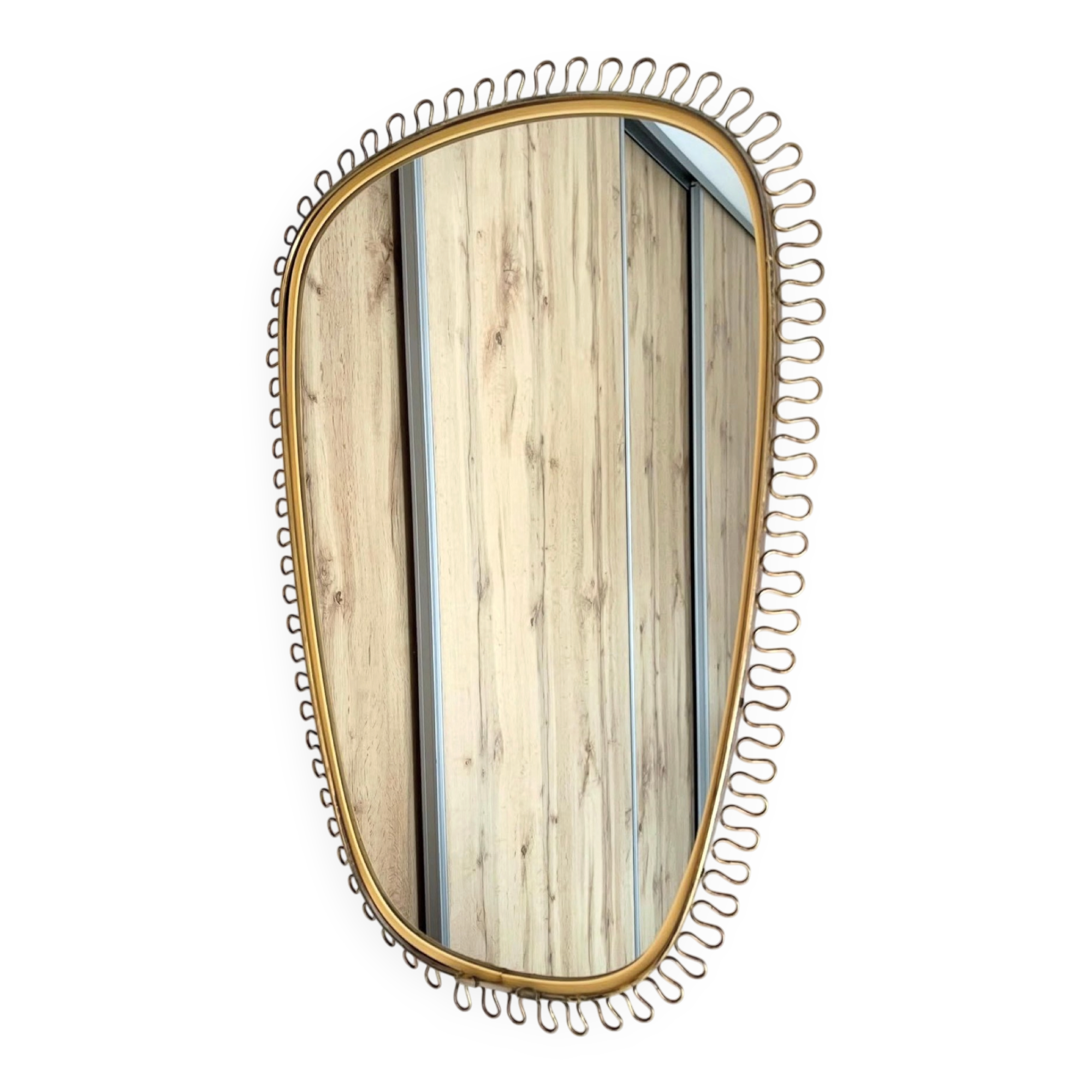 Vintage rear-view mirror