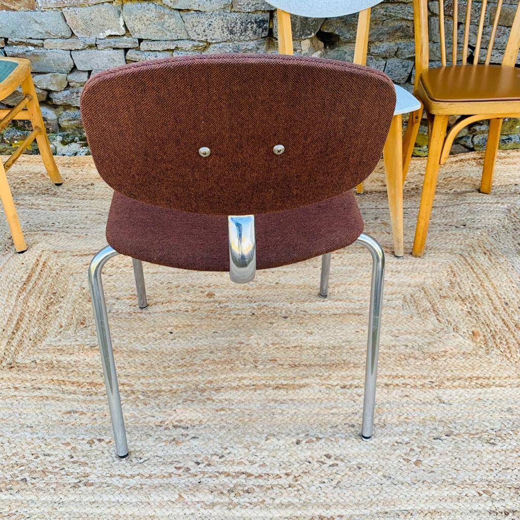 Set of 8 mismatched chairs