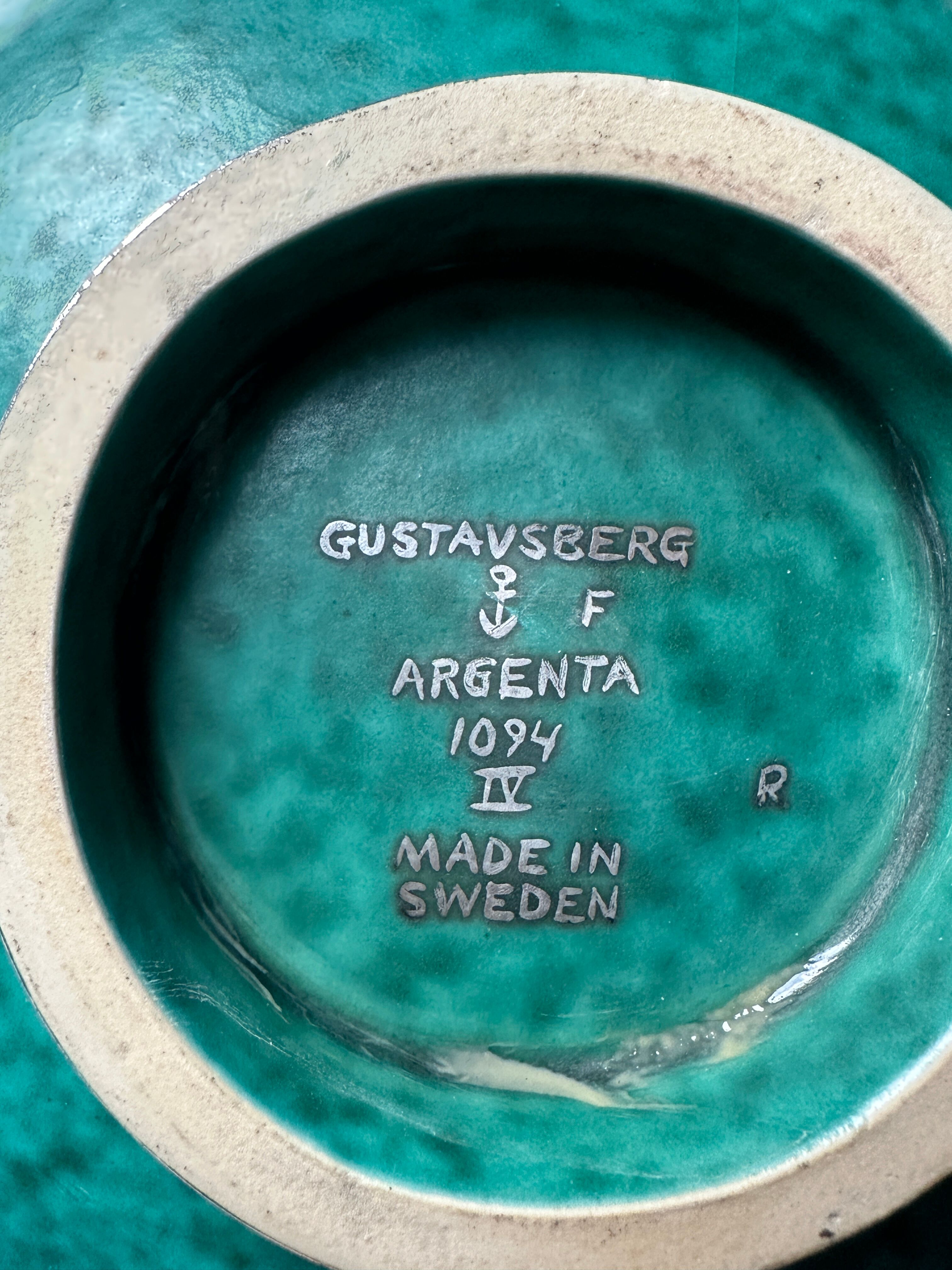 Gustavsberg argenta wilhelm kage
