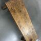 19th oak bench