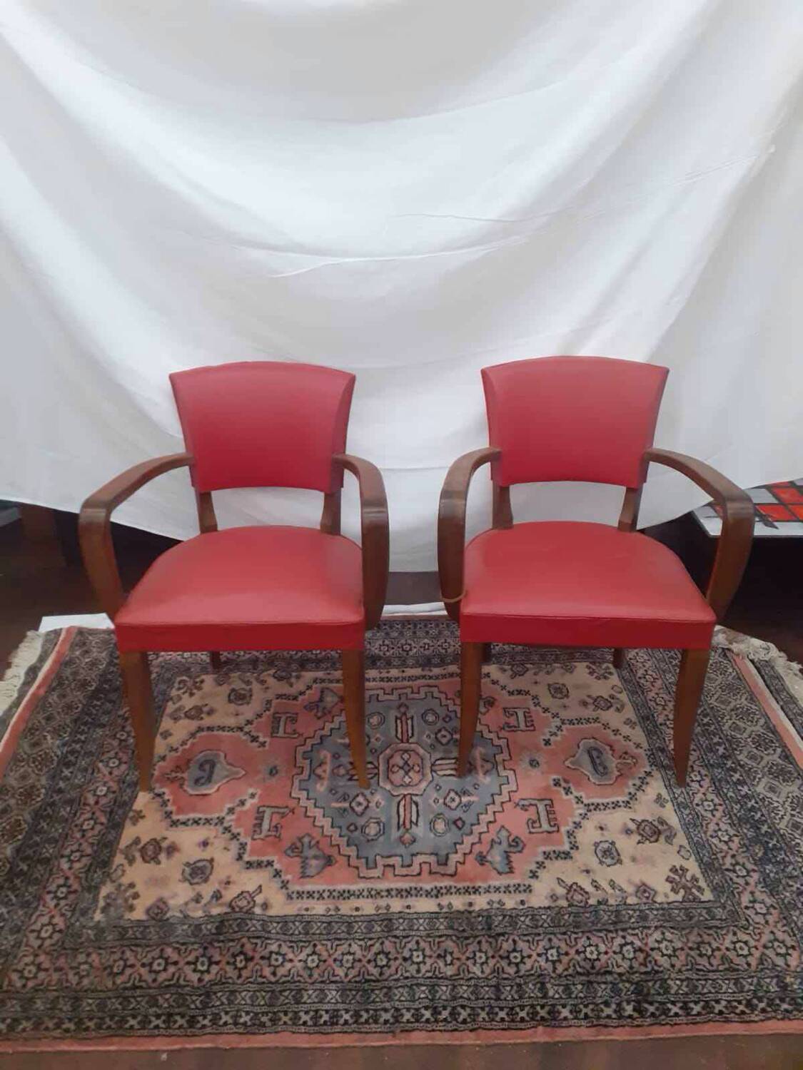 Vintage bridge armchair