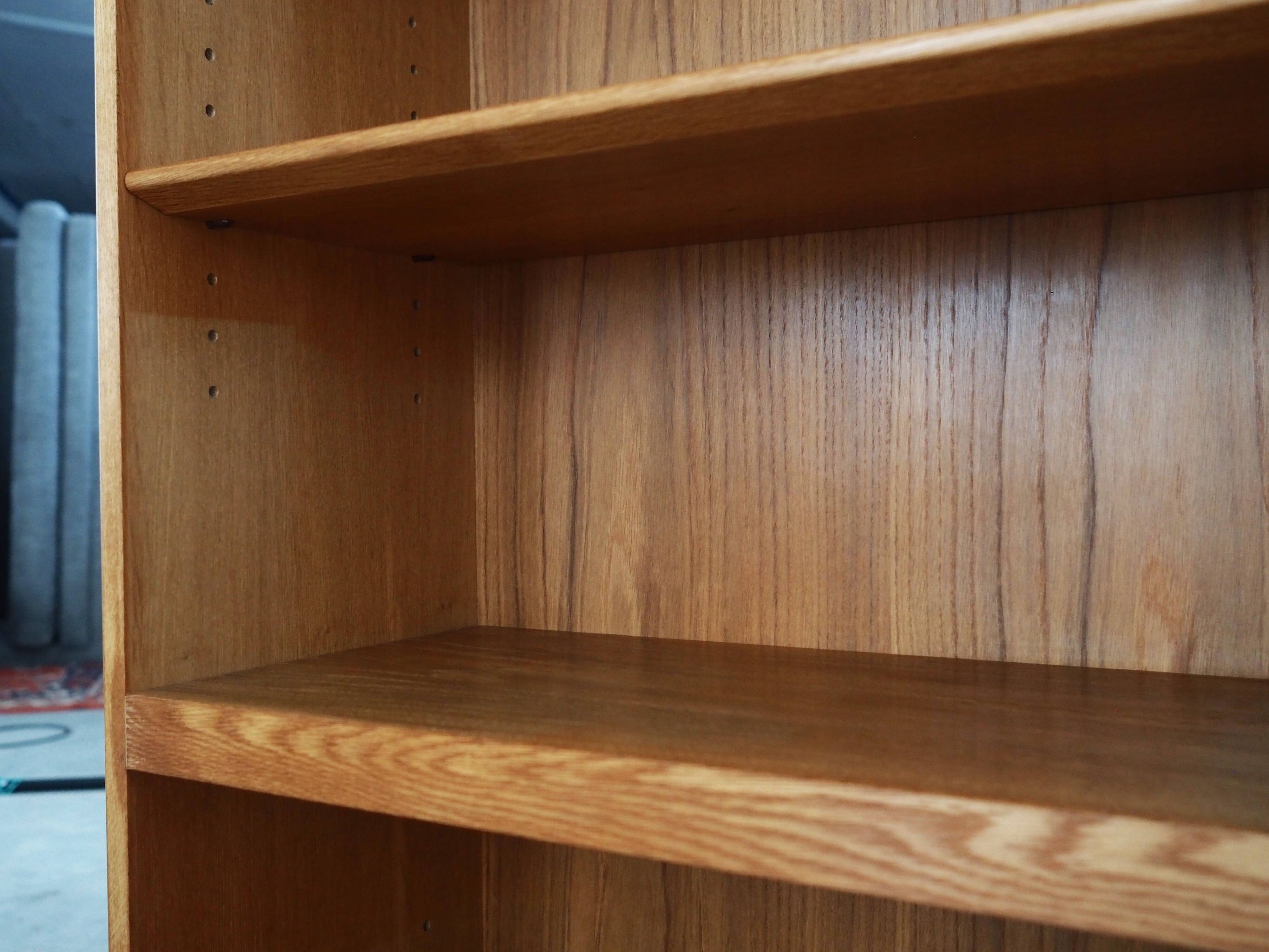 Ash bookcase, Danish design, 1960s, designer: Børge Mogensen