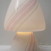 Lampe de table moderne en verre de Murano, "Incamiciato", 1980