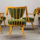 German Beech Armchairs from Casala, 1950s, set of 6