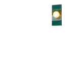 Ceramic zellige wall lamp