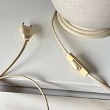 Vintage cracked glazed ceramic lamp – 1970s