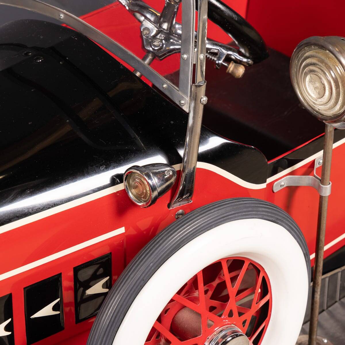 Vintage 20thC Rare American Packard Two Seat Pedal Car