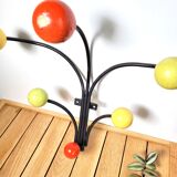 Wall coat rack 6 balls