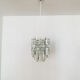 Austrian Ice Glass Chandelier by J.T. Kalmar