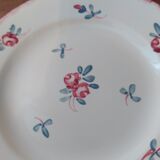 Set of 5 plates of Sarreguemines