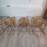 Trio of chairs by Dirk Van Sliedregt 1960s