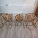 Trio de chaises par Dirk Van Sliedregt Années 1960