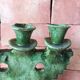 Tamegroute pottery candle holder