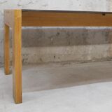 Fir desk circa 1980