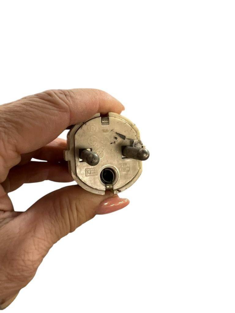 Vintage black chrome floor lamp