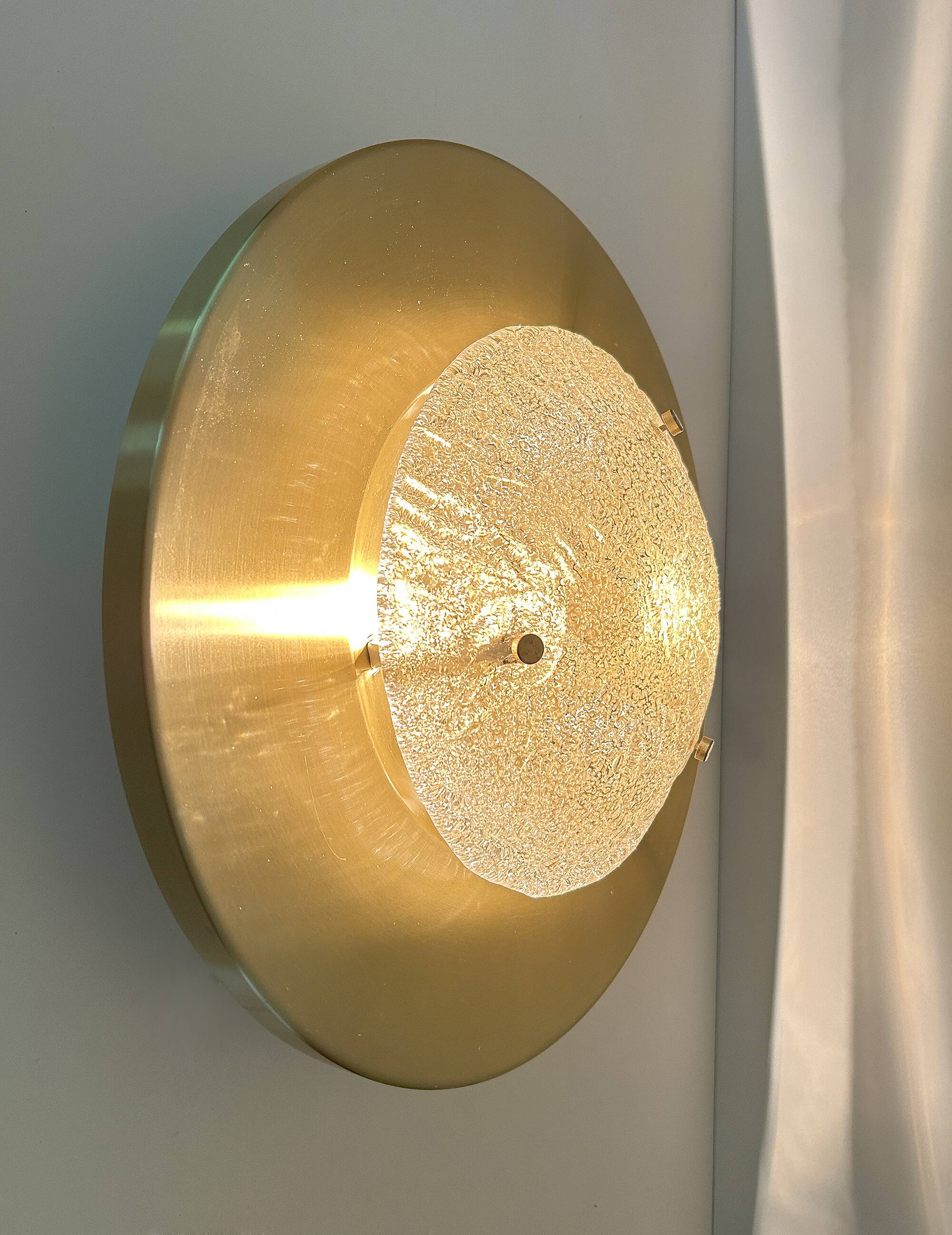 Large Vintage Architectural Wall Lamp. 60s