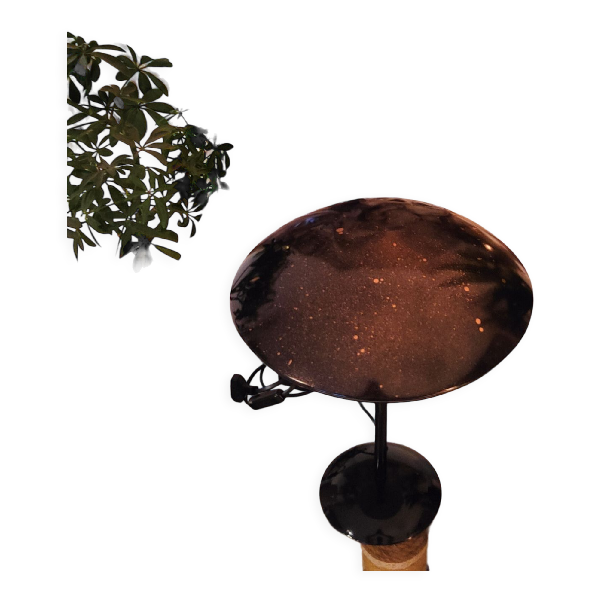 Vintage mushroom lamp 1980