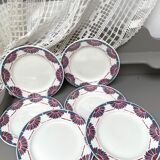 Flat plates old art deco pattern
