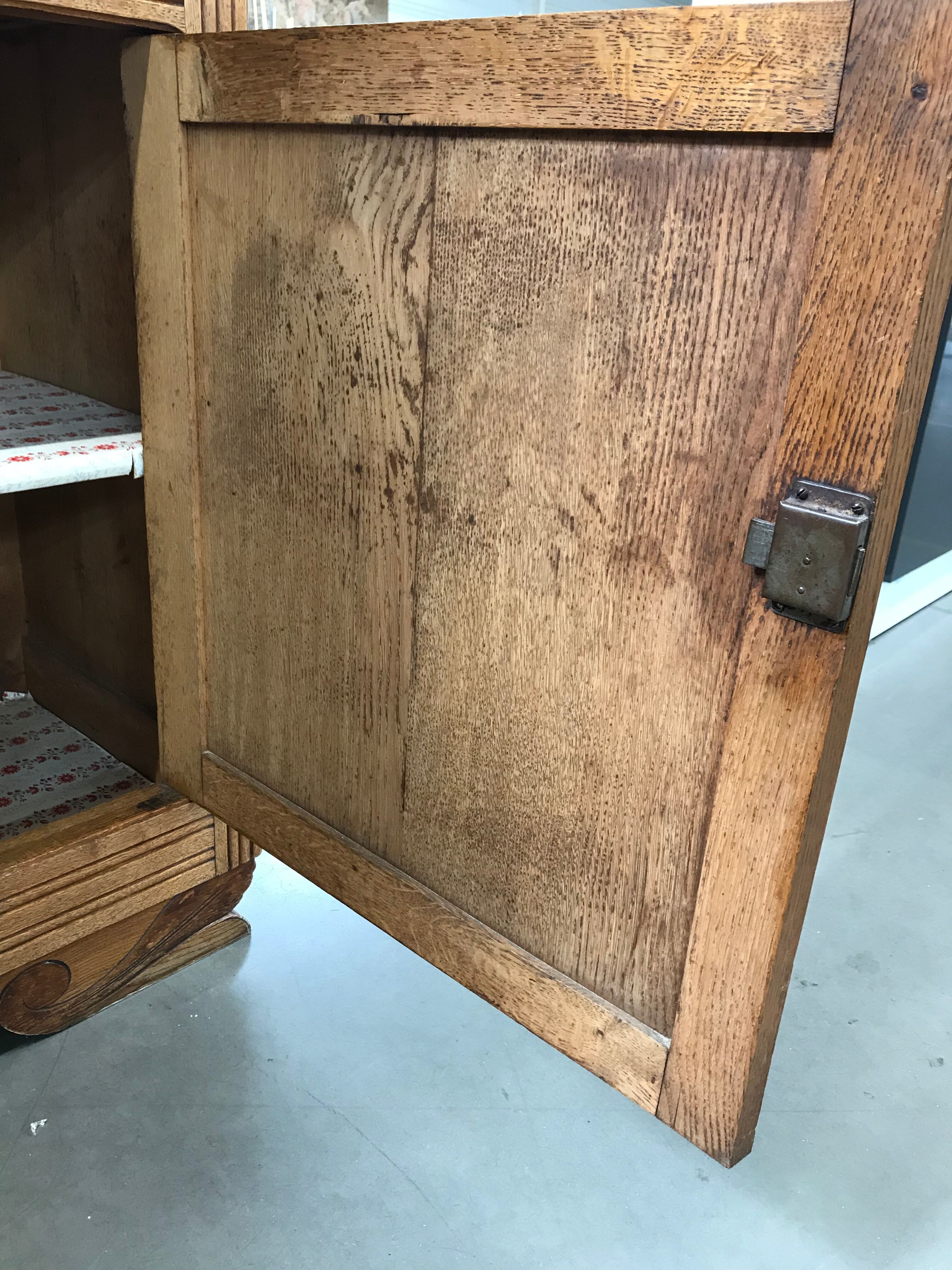 Buffet Dresser art deco solid oak