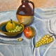 Painting: Still life with fruit