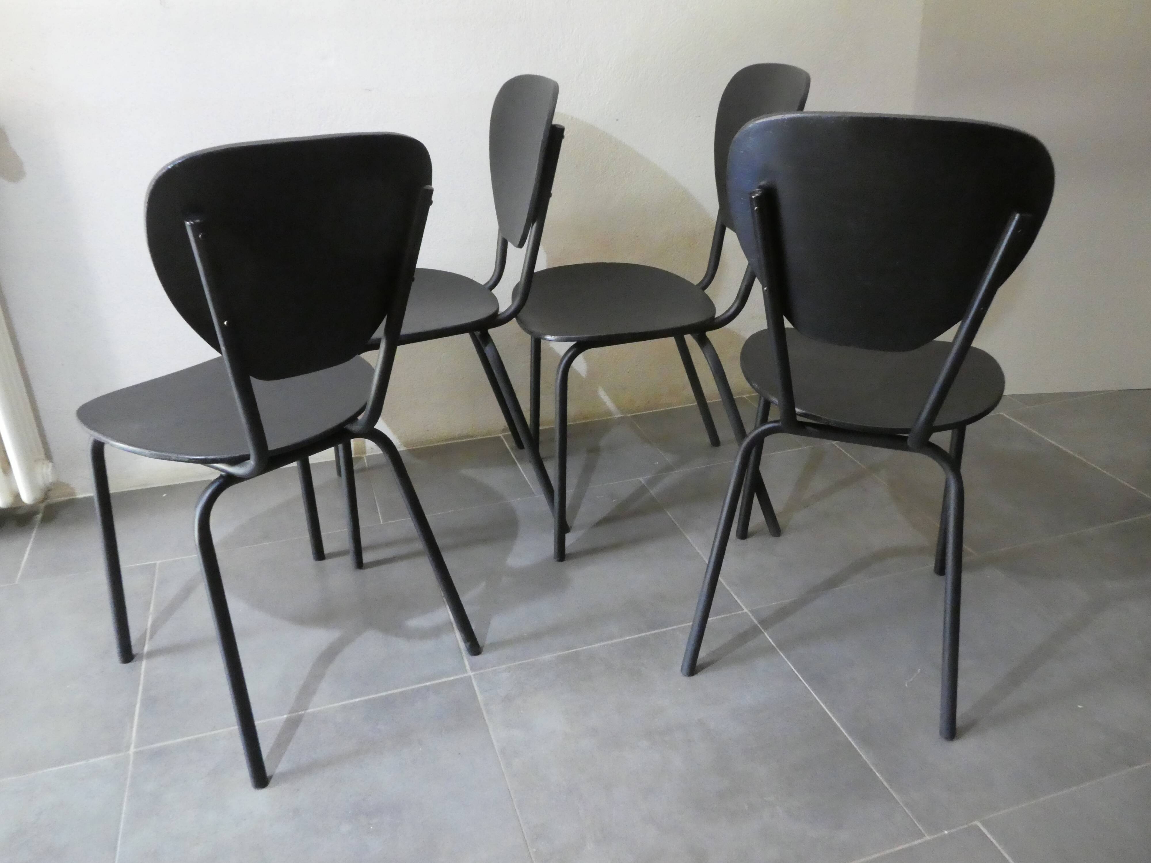 4 vintage chairs