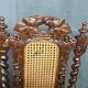 Set of matching hunting style chairs.