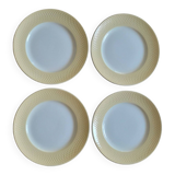 set of 4 dessert plates