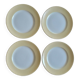 lot de 4 assiettes à dessert