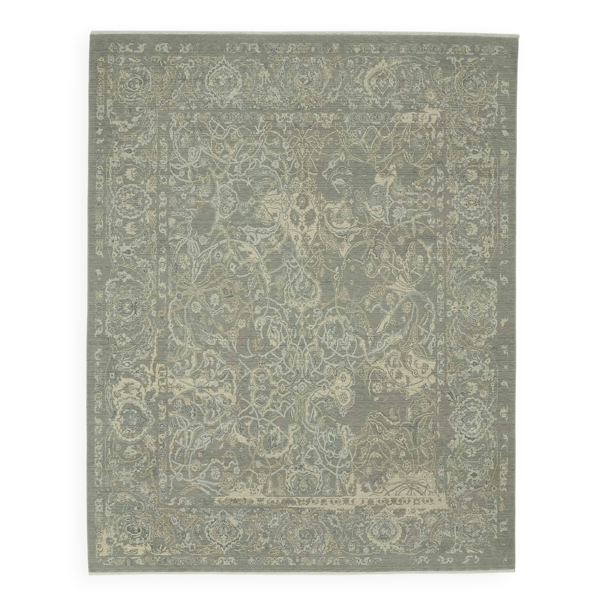 Turkish Handcrafted Loom Oushak Rug 285 cm x 357 cm