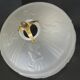 Lampshade/suspension/frosted opaline/vintage