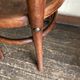 Set of 4 Fischel bistro chairs in bent wood gendarme hat 1920
