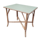 Table basse d'appoint rotin