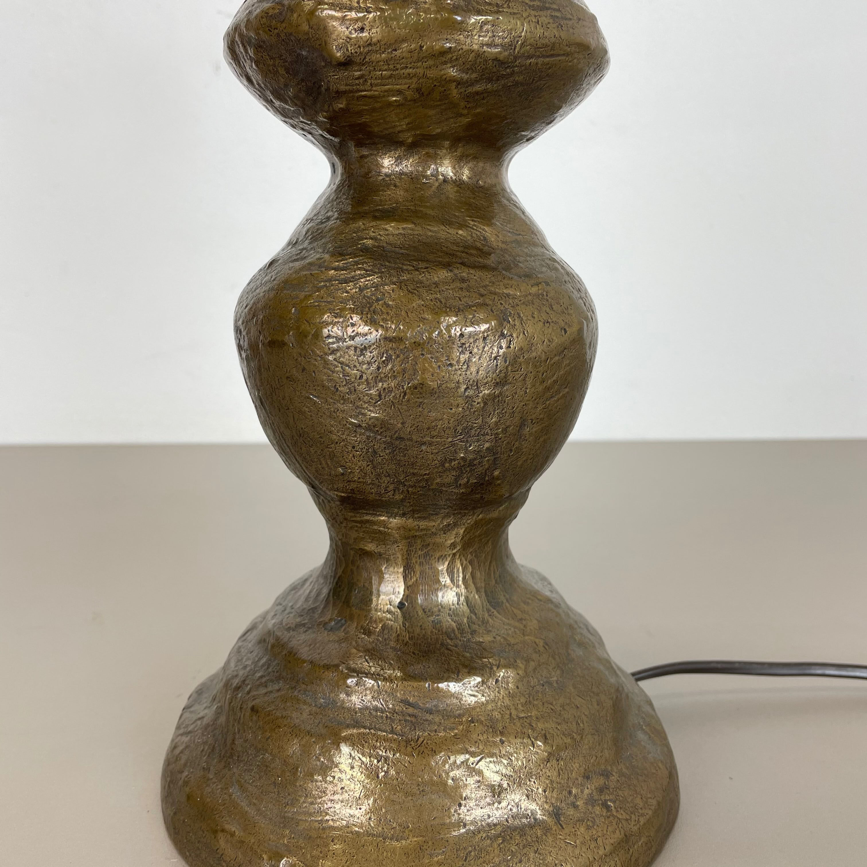 Original Kalmar Style Hollywood Regency Bronze Table Light, Austria, 1960s