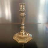 Louis XIV period gilt bronze candlestick