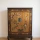 Chinese furniture set: chest of drawers and 2 sliding doors in wood