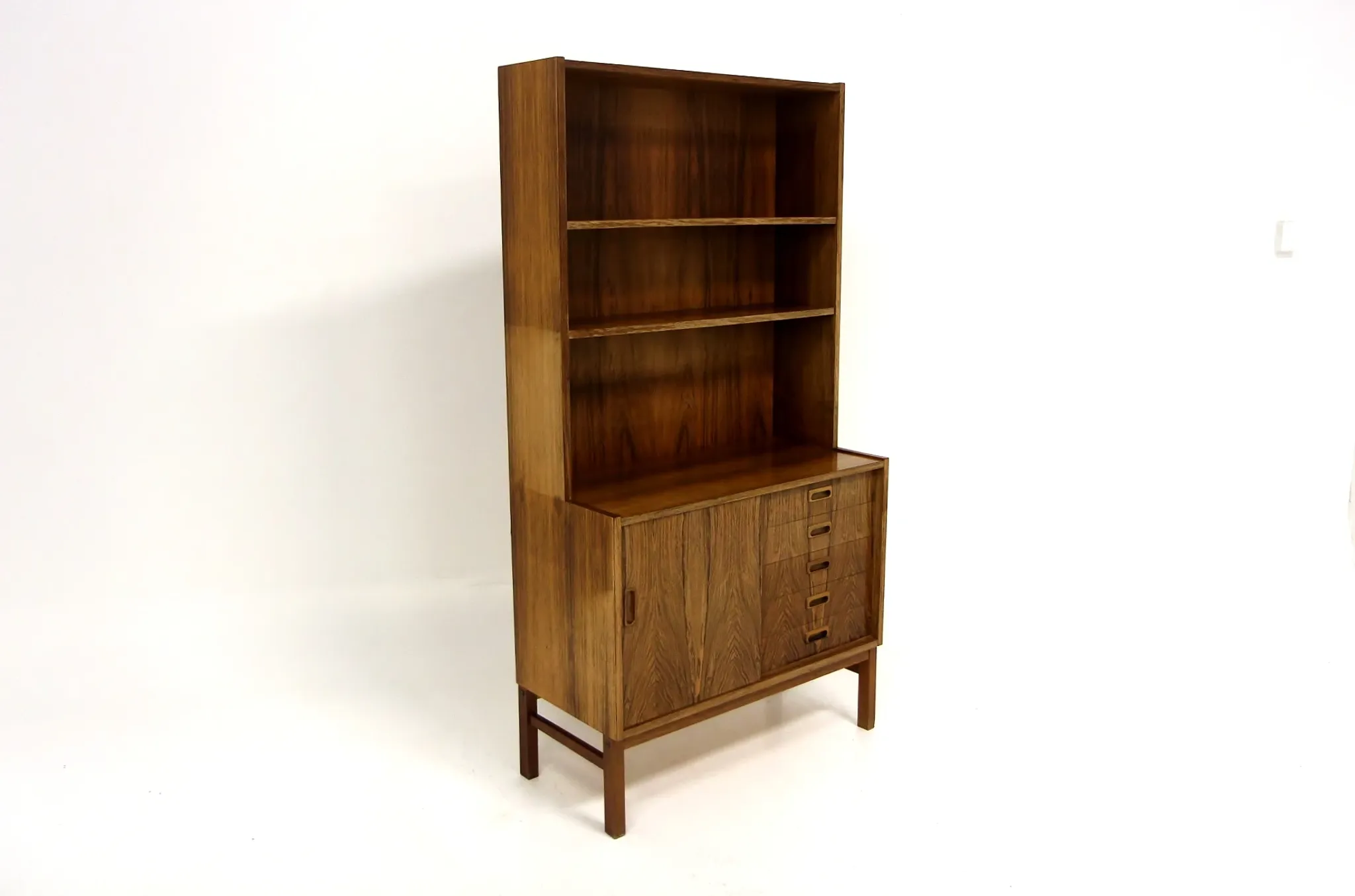 Bibliothèque scandinave en palissandre, Suède, 1960