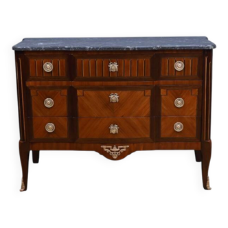 Mahogany and Rosewood Commode, Louis XVI style – 1st part of the 20th century