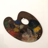 Wooden painter's palette