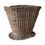 Old rattan basket
