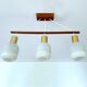 Mid Century Danish Teak Pendant  Light
