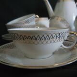 German porcelain coffee set Oscar Schaller (1921 - 1935)