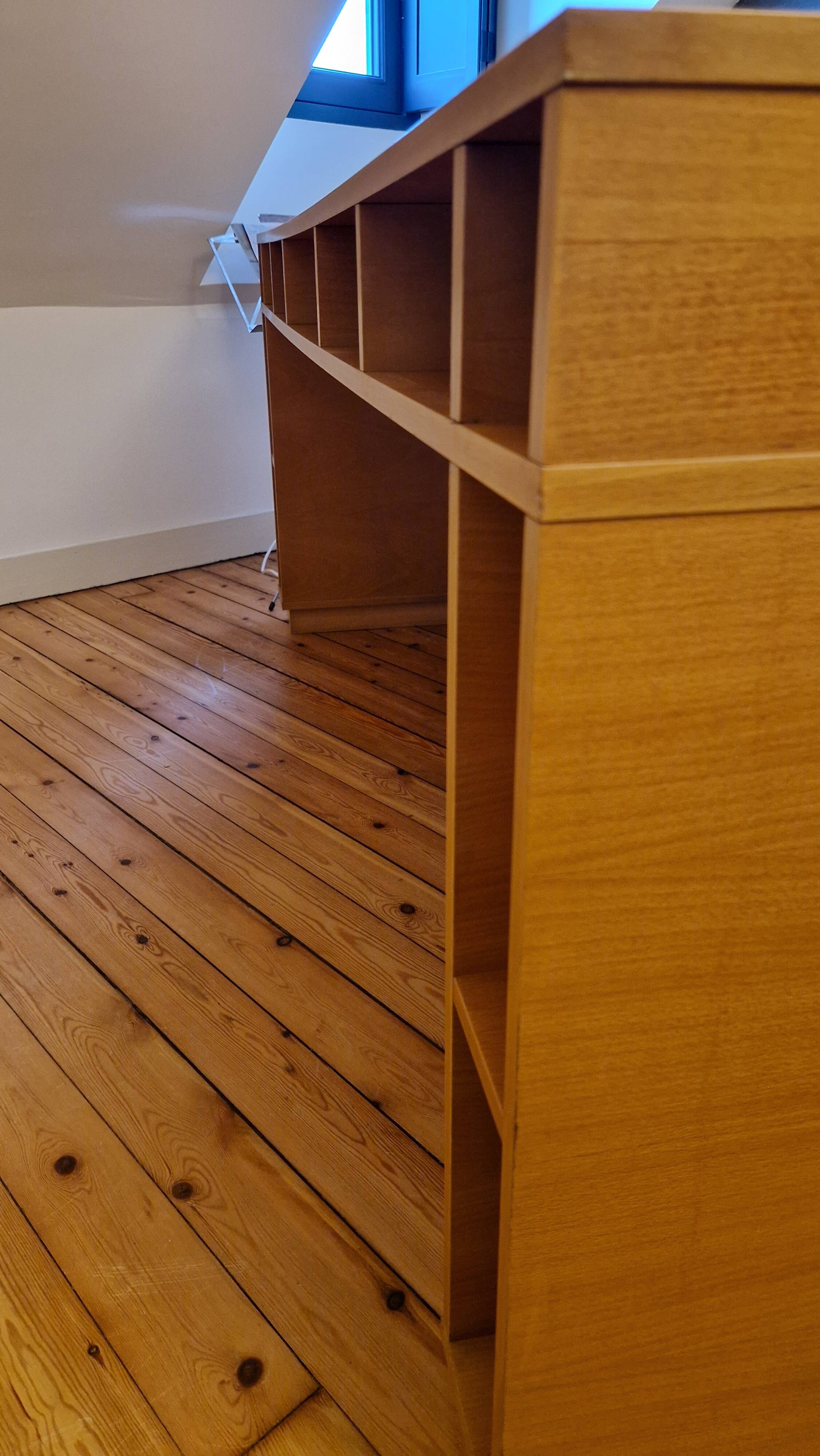 Wooden collector desk by Terence Conran for Habitat