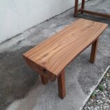 Duo of brutalist tables