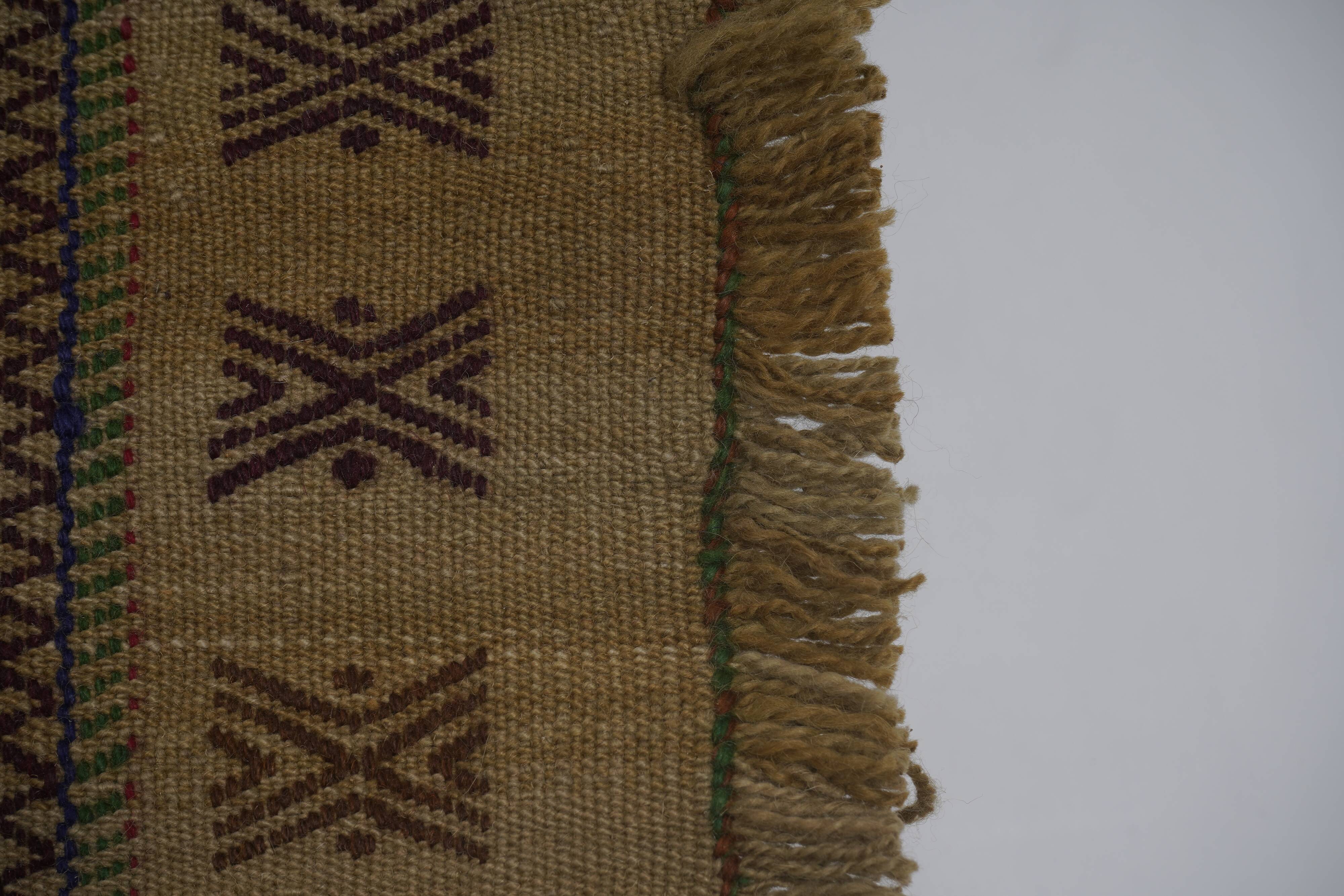 Vintage Turkish Oushak Handwoven Rug 165x217 cm