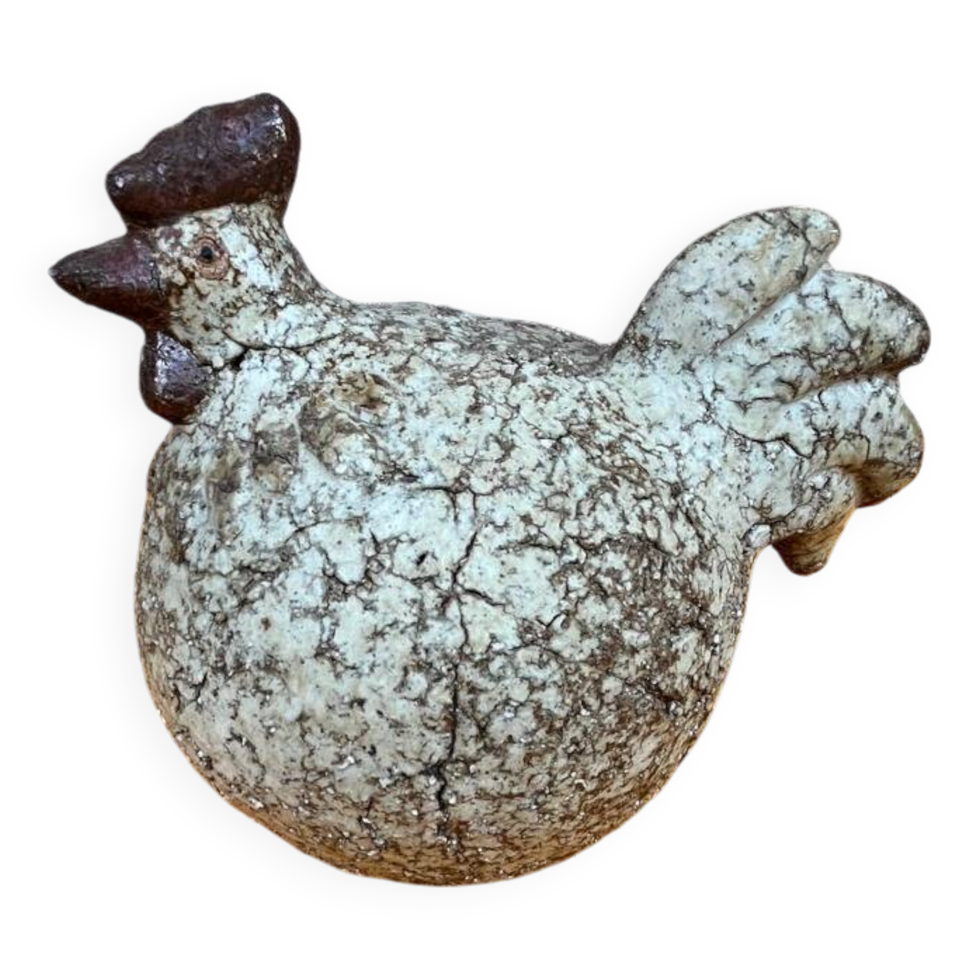 Terracotta hen