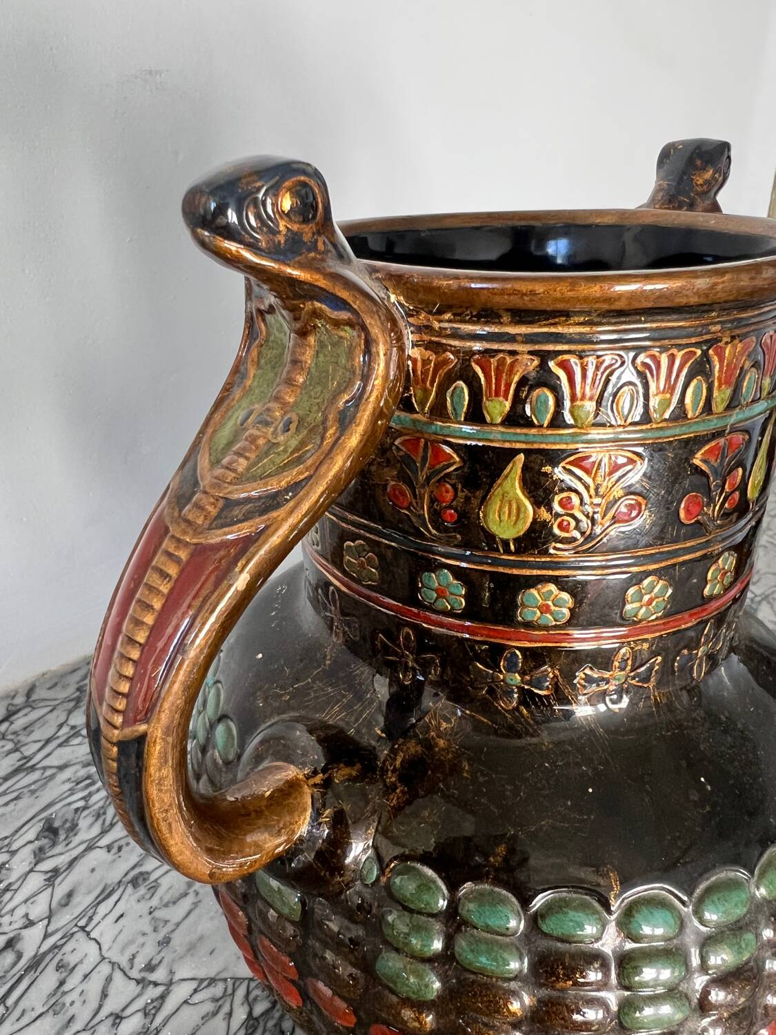 Vase of the ancient Egyptian type